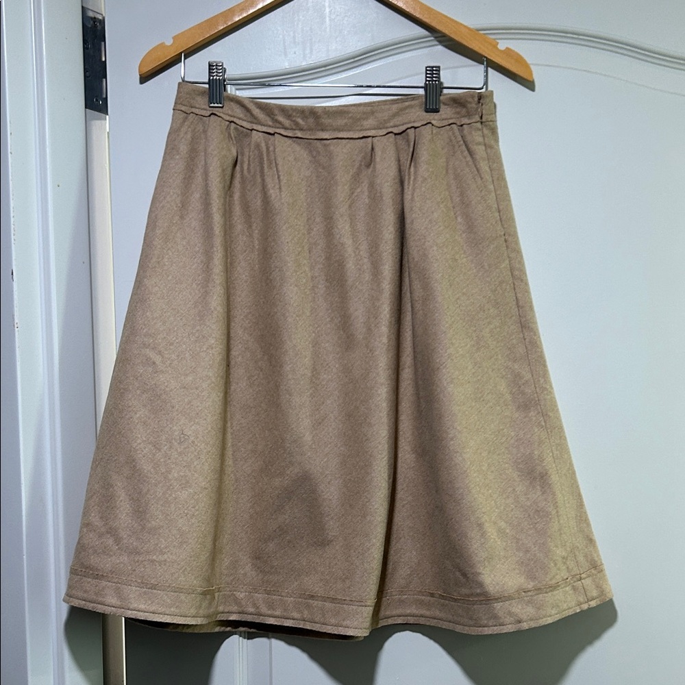 Banana Republic Taupe A-Line Skirt
